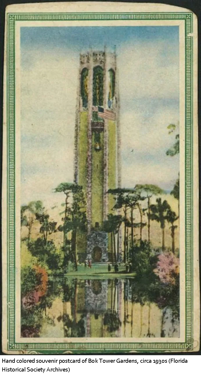 The Bok Tower Gardens and Bird Sanctuary The Bok Tower Gardens and Bird Sanctuary was dedicated
